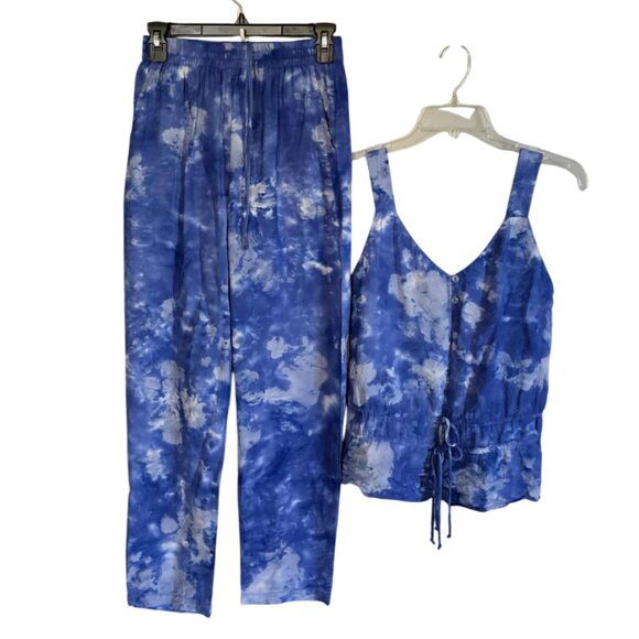 NWT Young Fabulous & Broke 2 piece Tie Die Outfit - Picture 1 of 11